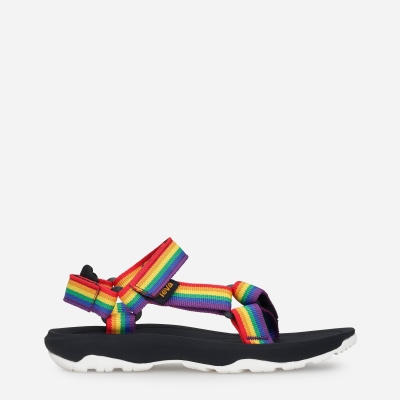 Teva Hurricane XLT2 Rainbow Pride Kids Slip Ons South Africa - QSD108976